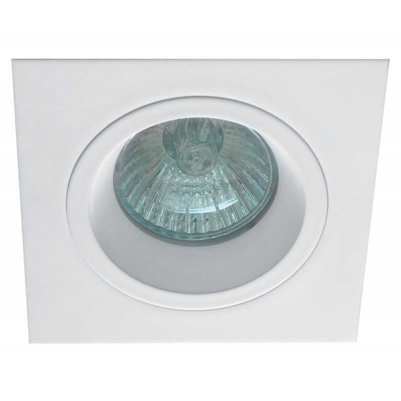 Recessed Spot White Square 92X92 Richard RICHARD GU10  MAX 50W WHITE IP20 220-240 VAC  ALUMINIUM      4106101 