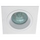 Recessed Spot White Square 92X92 Richard RICHARD GU10  MAX 50W WHITE IP20 220-240 VAC  ALUMINIUM      4106101 