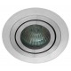 Recessed Spot White Round D 92 Richard RICHARD GU10 1 x MAX 50W SILVER  IP20 220-240 VAC  ALUMINIUM      4106400 