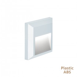 СТЕННА ЛАМПА LED LEROS PLUS 1,5W БЯЛА
