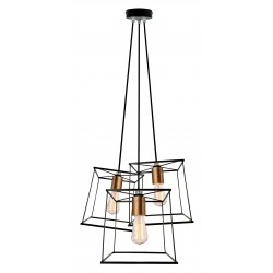 ПЕНДЕЛ AGATHA 3X60W E27 ЧЕРЕН ПЕНДЕЛ AGATHA 3X60W E27 ЧЕРЕН