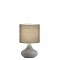 Table Lamp D 200 Lana LANA E14 MAX 40W GREY IP20 220-240V  FABRIC SHADE / ELECTROSTATIC PAINTED STEEL      4152900 