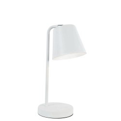 Table Lamp White Lyra LYRA E14 MAX 40W WHITE IP20 220-240V  ELECTROSTATIC PAINTED STEEL      4153100 