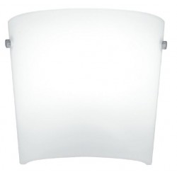 Wall Lamp White Lenny LENNY E14 MAX 40W WHITE IP20 220-240V GLASS / PLATED STEEL 4161100 Wall Lamp White Lenny LENNY E14 MAX 40W WHITE IP20 220-240V GLASS / PLATED STEEL 4161100