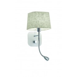 Hendrix Wall Light Nickel Matt Hendrix Wall Light Nickel Matt