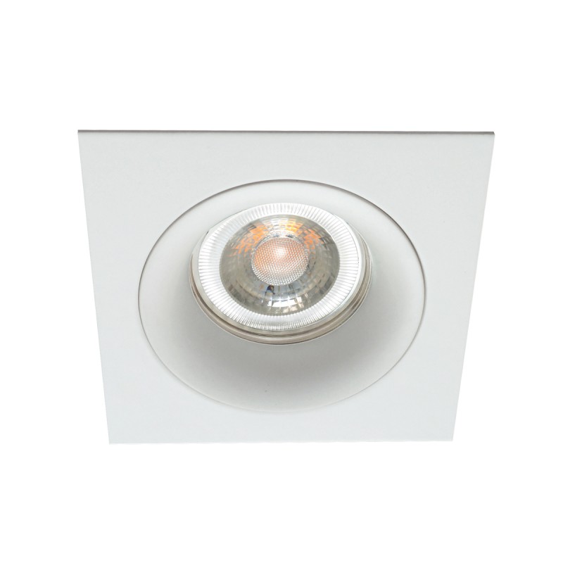 Resseced Spot White Square Tim TIM GU10 MAX 50W WHITE IP20 220-240V  ALUMINIUM      4182800 