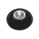 Resseced Spot Black Round Rob ROB GU10 MAX 50W BLACK IP20 220-240 VAC  ALUMINIUM      4182901 