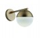 Wall Lamp Violla VIOLLA E27 CFL / LED (Short lamp) 1 x MAX 12W  WHITE / OXYDE IP20 220-240 VAC  GLASS / PLATED STEEL      4190500 