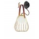 Wall Lamp Levik LEVIK G9 1 x MAX 40W GOLD / BLACK IP20 220-240 VAC  PLATED STEEL      4195600 