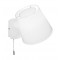 Wall Lamp Viana VIANA E27 MAX 60W WHITE IP20 220-240V  FABRIC SHADE / ELECTROSTATIC PAINTED STEEL      4195800 