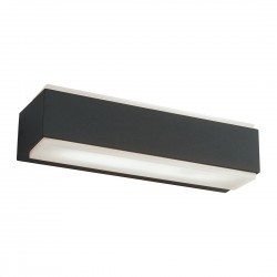 СТЕННА ЛАМПА NOA LED 16W ТЪМНО СИВА IP65