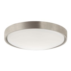 LED ПЛАФОН YARA 26W 3000K СРЕБЪРЕН D400