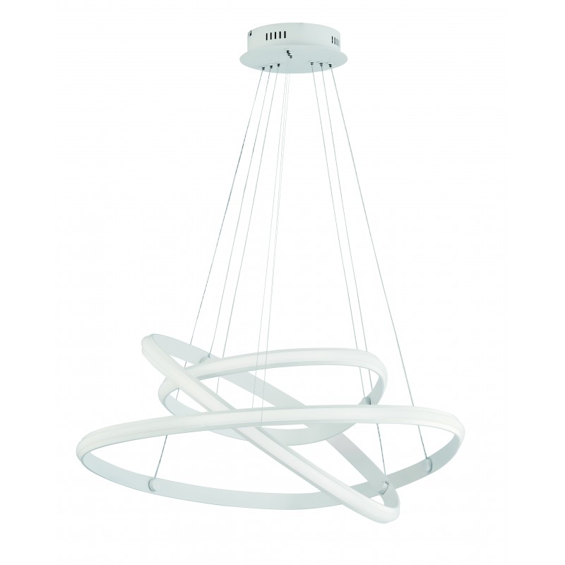 ПЕНДЕЛ COZI LED 57,6W 3100K 3600 LM БЯЛ