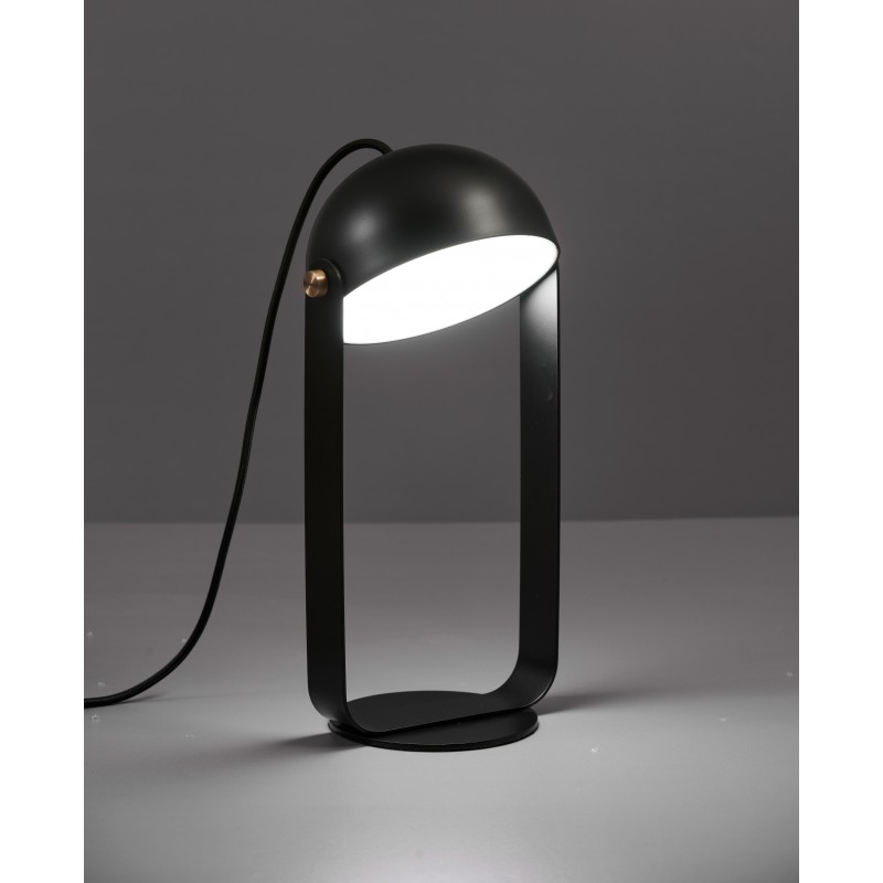 НАСТОЛНА ЛАМПА HEMI LED 5,8W ЧЕРНА