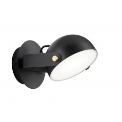 СТЕННА ЛАМПА HEMI LED 5,8W ЧЕРНА СТЕННА ЛАМПА HEMI LED 5,8W ЧЕРНА