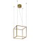 ПЕНДЕЛ GOLD CUBE LED 26W 3000K