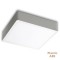 ТЪНЪК ТАВАНЕН ПЛАФОН DONOUSA LED 24W СРЕБРИСТ