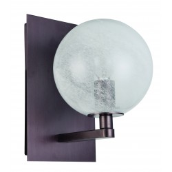Wall Lamp Venus VENUS E14 MAX 40W WHITE / BROWN IP20 220-240V GLASS / ELECTROSTATIC PAINTED STEEL 4212600 Wall Lamp Venus VENUS E14 MAX 40W WHITE / BROWN IP20 220-240V GLASS / ELECTROSTATIC PAINTED STEEL 4212600