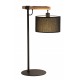Table Lamp Black Romeo ROMEO E14 MAX 40W BLACK IP20 220-240V  FABRIC SHADE / ELECTROSTATIC PAINTED STEEL / WOOD      4221100 