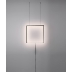 Wall Lamp Shadow SHADOW LED module 28W BLACK IP20 220-240 VAC ELECTROSTATIC PAINTED STEEL 3000K 2000 Lm 4222200 Wall Lamp Shadow SHADOW LED module 28W BLACK IP20 220-240 VAC ELECTROSTATIC PAINTED STEEL 3000K 2000 Lm 4222200