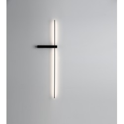 Wall Lamp Slim SLIM LED module 14W BLACK IP20 220-240 VAC ELECTROSTATIC PAINTED STEEL 3000K 980 Lm 4222300 Wall Lamp Slim SLIM LED module 14W BLACK IP20 220-240 VAC ELECTROSTATIC PAINTED STEEL 3000K 980 Lm 4222300