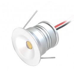 ВГРАДЕНА СТЕННА/ТАВАННА ЛАМПА БЯЛА ROYAL LED 1W IP65