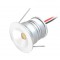 ВГРАДЕНА СТЕННА/ТАВАННА ЛАМПА БЯЛА ROYAL LED 1W IP65