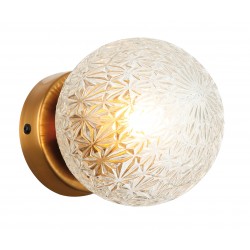 Wall Lamp Transparent Aspa ASPA G9 MAX 25W TRANSPARENT / COPPER IP20 220-240V GLASS / PLATED STEEL 4226100 Wall Lamp Transparent Aspa ASPA G9 MAX 25W TRANSPARENT / COPPER IP20 220-240V GLASS / PLATED STEEL 4226100