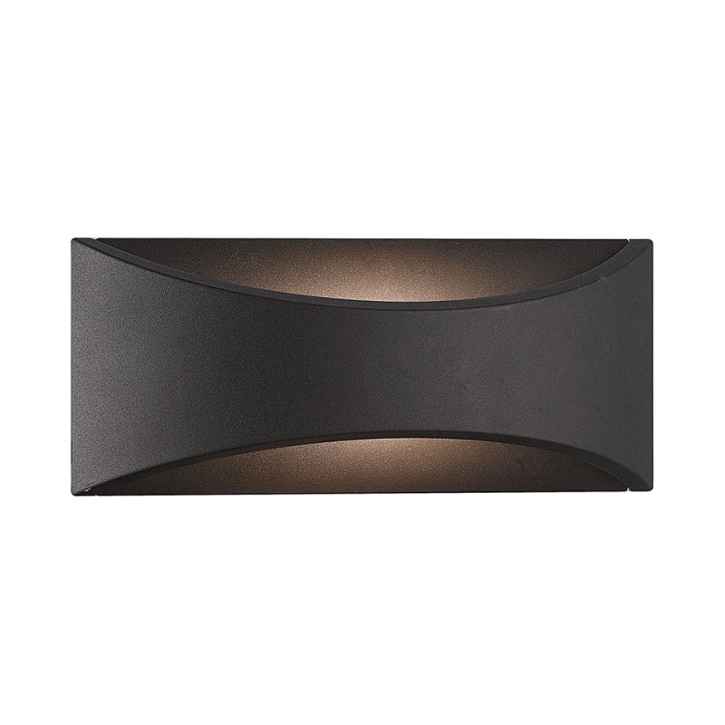 СТЕННА ЛАМПА DOKOS LED 6W ТЪМНО СИВА IP54