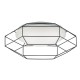 СТЕНЕН/ТАВАНЕН ПЛАФОН MONTE LED 12W 3000K ЧЕРЕН