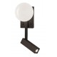 СТЕННА ЛАМПА REFLECT LED 5W + 3W БЯЛО/ЧЕРНО СТЕННА ЛАМПА REFLECT LED 5W + 3W БЯЛО/ЧЕРНО