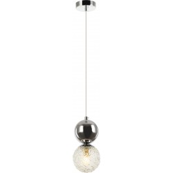 ПЕНДЕЛ SYLIA G9 LED MAX 5W СТЪКЛО / ХРОМ