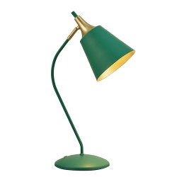 Table Lamp Green Menta MENTA E27 MAX 42W GREEN / GOLD IP20 220-240 VAC  ELECTROSTATIC PAINTED STEEL      4241700 
