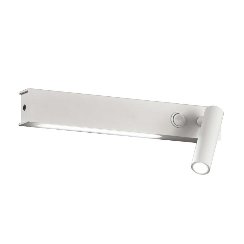 Wall Lamp White Molly MOLLY LED module 6W/9W SANDY WHITE IP20 220-240 VAC  ELECTROSTATIC PAINTED ALUMINIUM  3000K  540 Lm / 810 Lm  4243500 