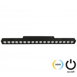 ЛИНЕЕН LED МОДУЛ С МАГНИТЕН МОНТАЖ 328 MM 19W 3000K