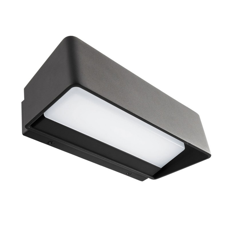 СТЕННА ЛАМПА EDISON LED 13W ТЪМНО СИВ IP65