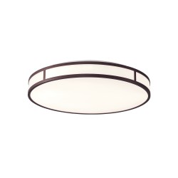 ПЛАФОН ПИЕДРО LED 40W 3000K БЯЛ/КАФЯВ