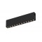LED МОДУЛ LINEAR ANTIGLARE ЧЕРЕН 12W 3000K