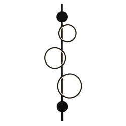 Jocco Wall Light Led 20,6W Sand Black Ip20