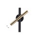 Wall Light Ballet BALLET LED module 15,4W ΜΑΤΤ BLACK / FRENCH GOLD IP20 220-240 VAC  PLATED / ELECTROSTATIC PAINTED STEEL  3000K  1350 Lm  4272900 