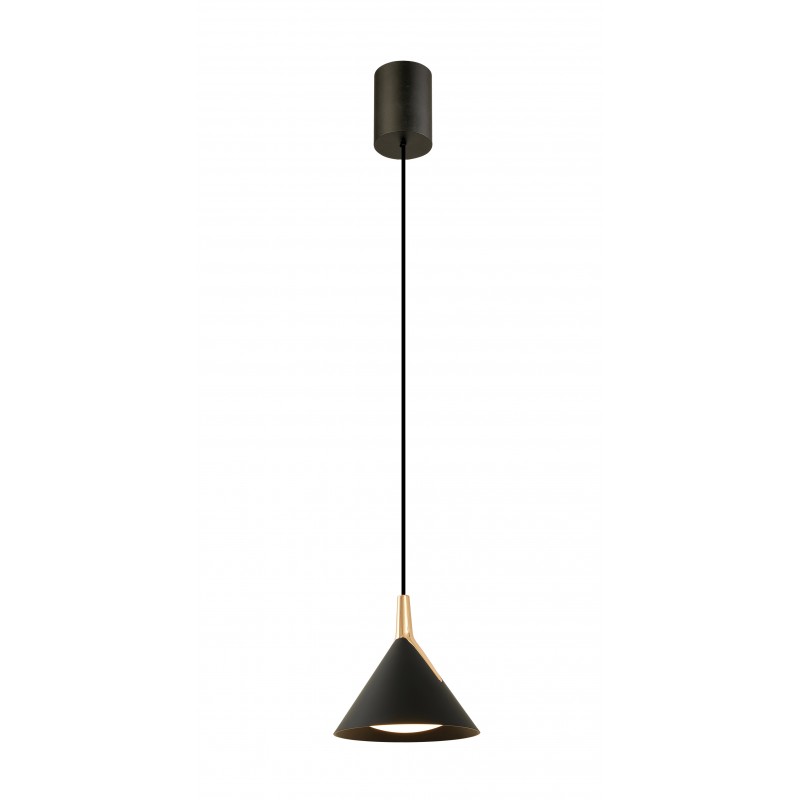 ПЕНДЕЛ JOLLY LED 8.4W ЧЕРЕН/ЗЛАТЕН