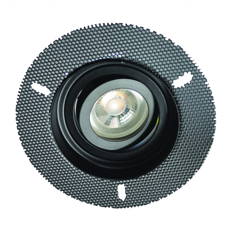 Resseced Spot Black Mask MASK GU10 1 x MAX 50W BLACK IP20 220-240 VAC  ALUMINIUM      4279701 