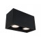 2/L Ceiling Light Black Dice GU10 2 x MAX50W 0 0 220-240V AC 50-60 Hz  0   ALUMINIUM  BLACK  L:165 H:95 W:82,5 IP20 DICE 4279801 