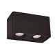 2/L Ceiling Light Black Arion GU10 2 x Max 50W 0 0 220-240V AC 50-60 Hz  0   ALUMINIUM  BLACK  L:180 H:95 W:95 IP20 ARION 4279901 