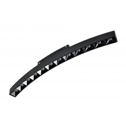 LED МОДУЛ ЗА РЕЛСА LINEAR ANTIGLARE 350MM 13W 3000K ЧЕРЕН