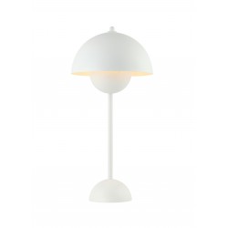 Table Lamp White Tulip TULIP E27 1 x MAX 40W MATT WHITE IP20 220-240V  ELECTROSTATIC PAINTED STEEL      4283300 