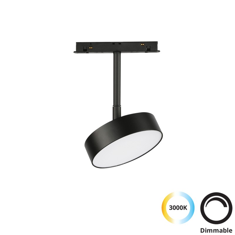 МАГНИТЕН РЕЛСОВ СПОТ LED МОДУЛ 13W ЧЕРЕН