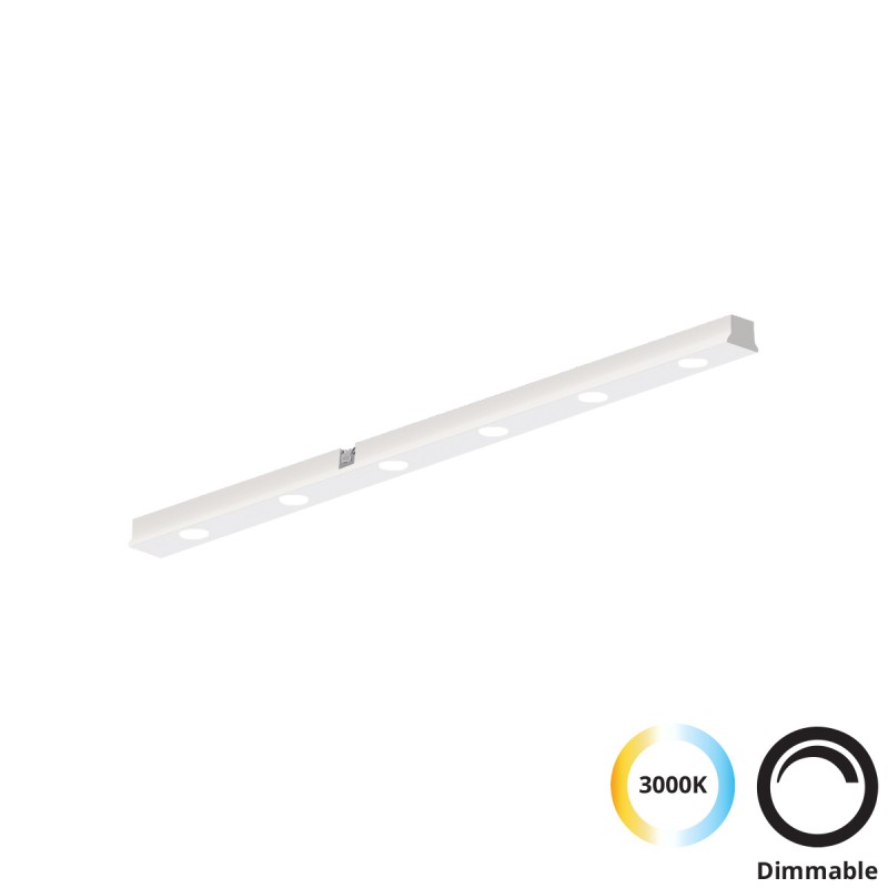 ЛИНЕЕН LED МОДУЛ С МАГНИТЕН МОНТАЖ 7W 3000K БЯЛ