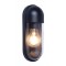 СТЕННА ЛАМПА H:240 L:96 H:240 P:88 1X15W ЧЕРНА IP54