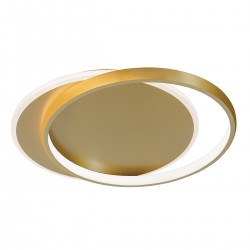 ТАВАННА ЛАМПА EVELYN ЗЛАТИСТА 43W LED 3000K